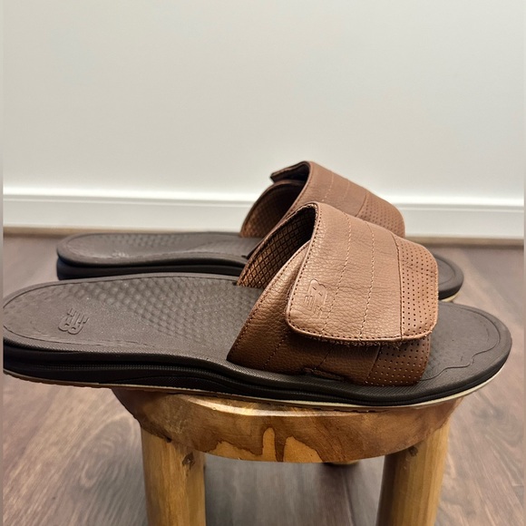 New Balance 3080 PureAlign Recharge Men’s Brown Sandals, Size 12 main image 7